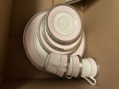 Pink Mary Kay China Plates