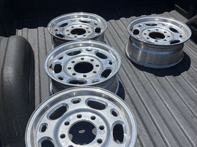 Stock Chevy wheels