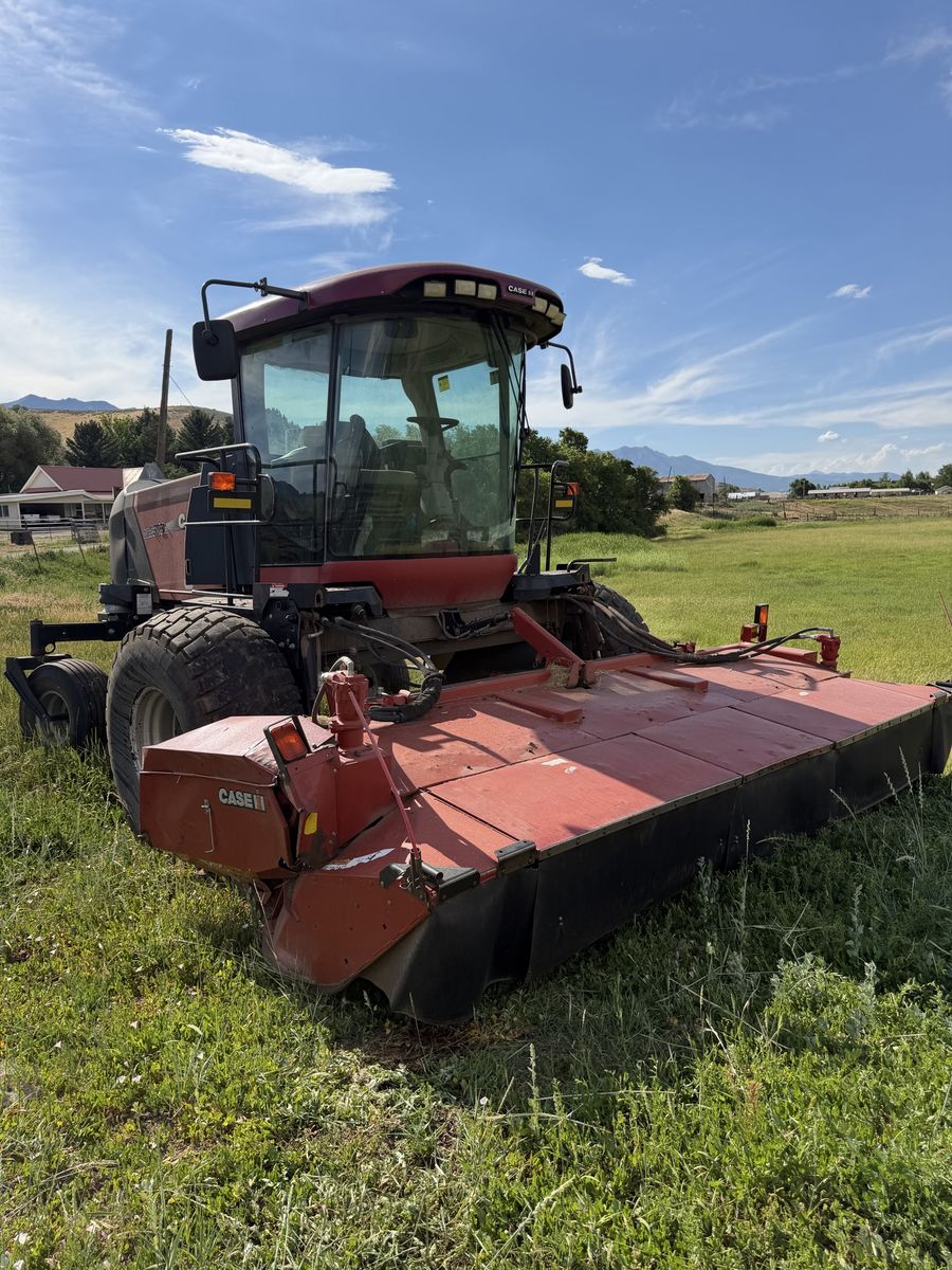 Rotary swather