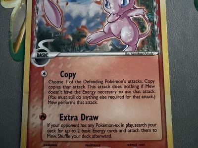 Mew Delta Species with Error