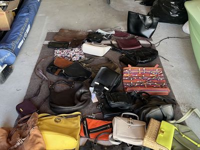 Lot Of Hand Bags And Purses
