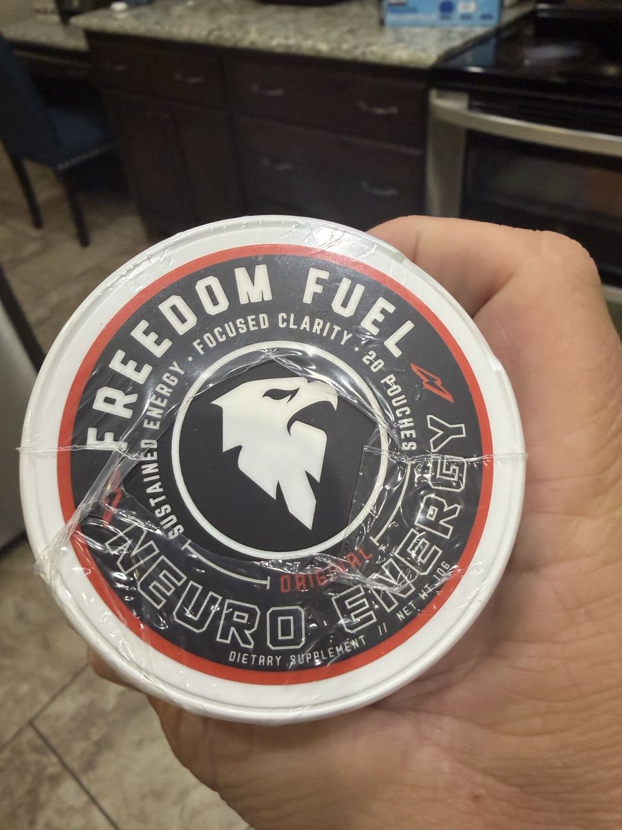 Freedom Fuel Neuro Energy Nootropic Energy Pouches - Original Flavor, 20 Pouches