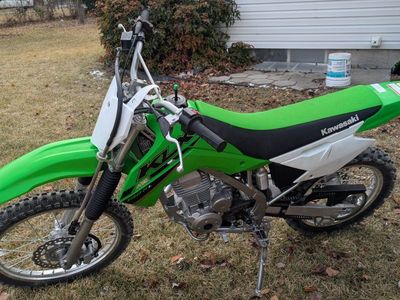 22022 Kawasaki klx 140L with rekluse clutch