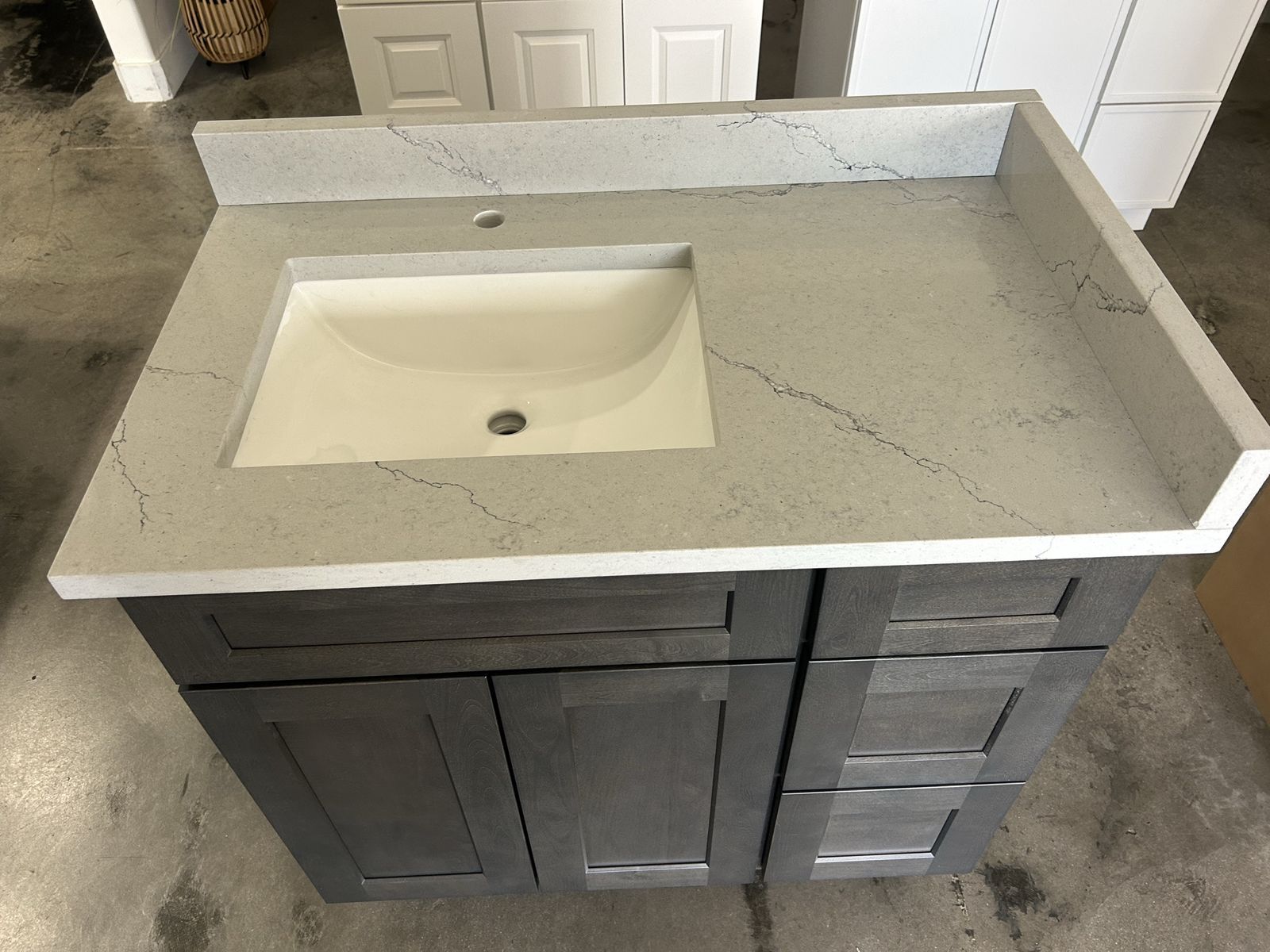 36 inch plywood vanity Quartz Countertop