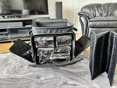 Crop In Style XXL Rolling Bag - Lots of features! A Must-have for Scrapbooking & Crafting! Arts Crafts Organizer Luggage Storage