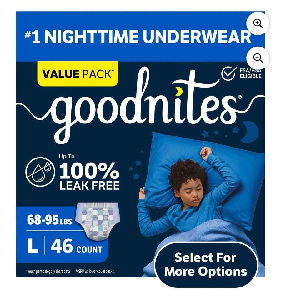 Goodnites Pull-Ups Boys Large 92