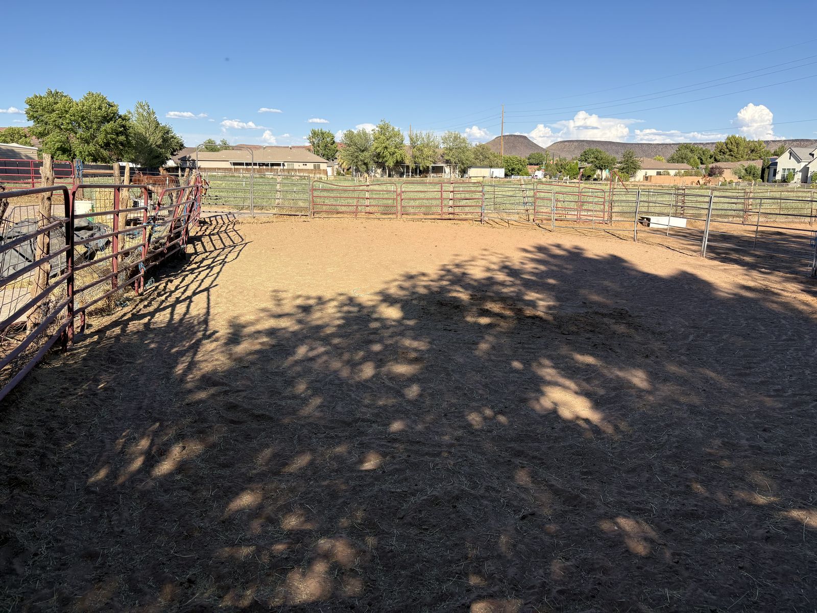 Large horse corral