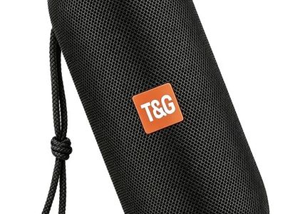 T&G Portable Wireless Bluetooth Speaker - Black