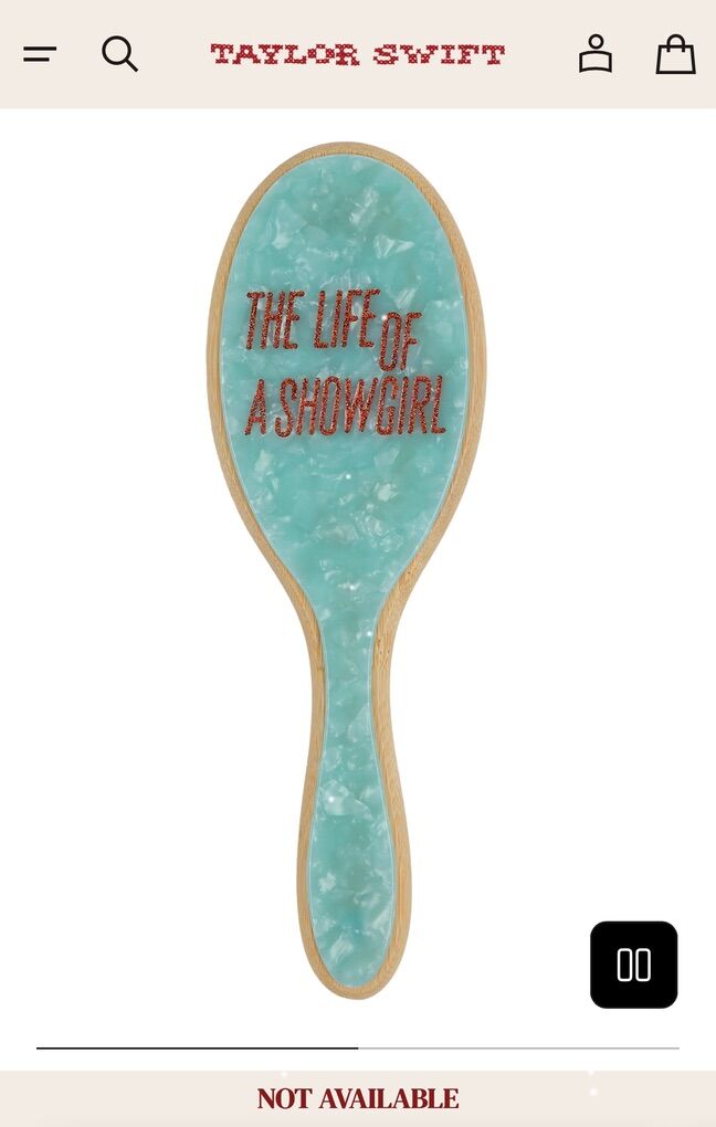 Taylor Swift-The Life Of A Showgirl Hair Brush