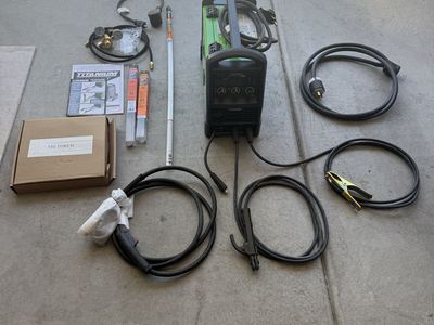 Titanium Unlimited 200 Multiprocess Welder with TIG Torch & Accessories
