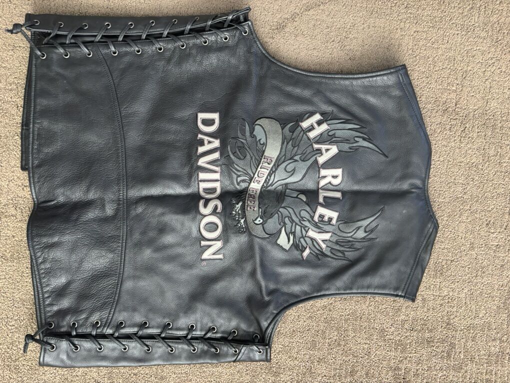 Harley Davidson Leather Vest