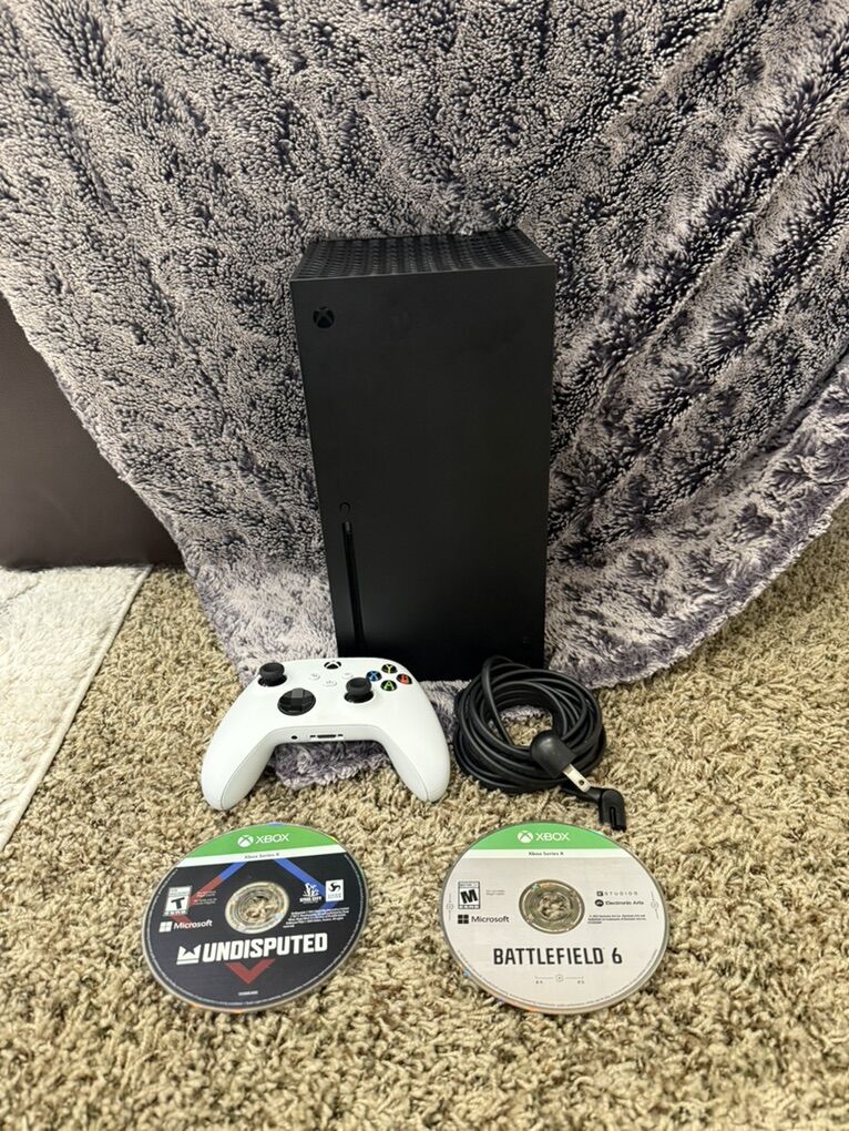 Xbox Series X With Games