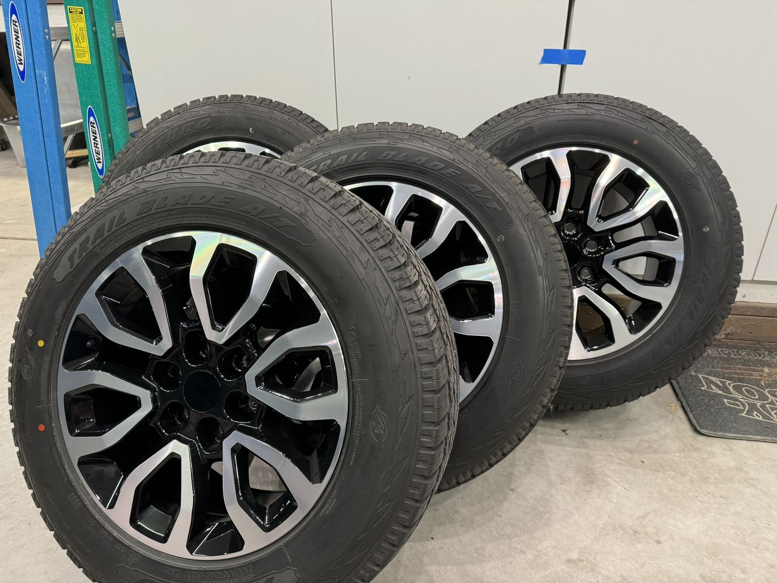 Ford F-150 - (4) Atturo Trail Blade A/T All-Terrain Tire 31" - 265/60R18 + Raptor Style Rims