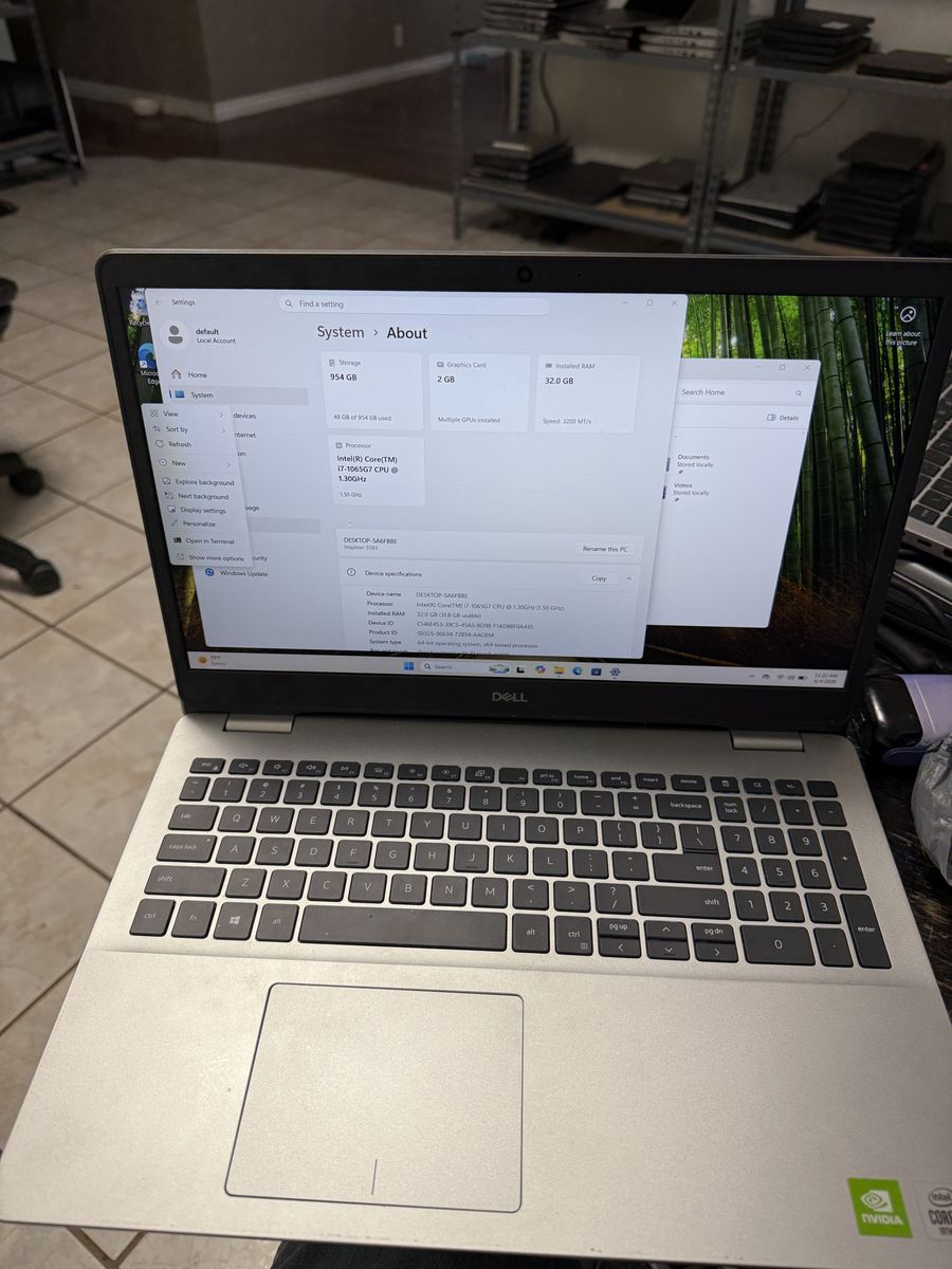 INSANE DEAL ON LOADED DELL quad core i7 processor 32gb ram 1tb ssd 2gb dedicated graphics in excellent condition w/warranty!