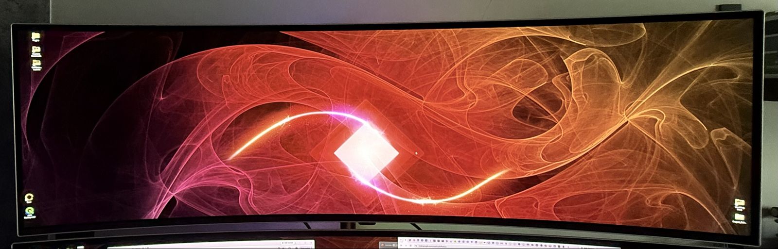 Samsung 49’ curved monitor