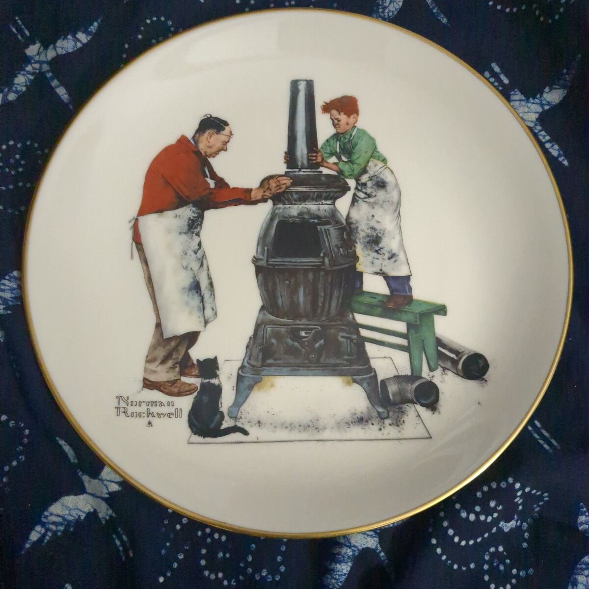 Norman Rockwell collectors plate