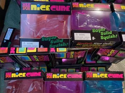 NeeDoh Nice Cube Super Solid Squish Fidget Toy