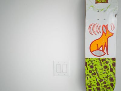 Board Blocks – Skateboard Deck Wall Mount (2 pcs) – Clean Floating Display – Installs Easy