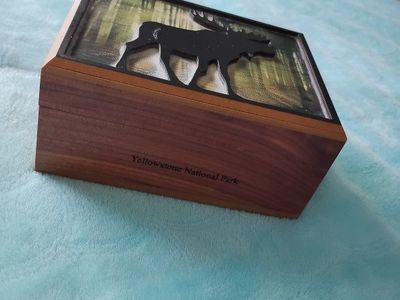 Yellowstone National Park Wooden Keepsake Box