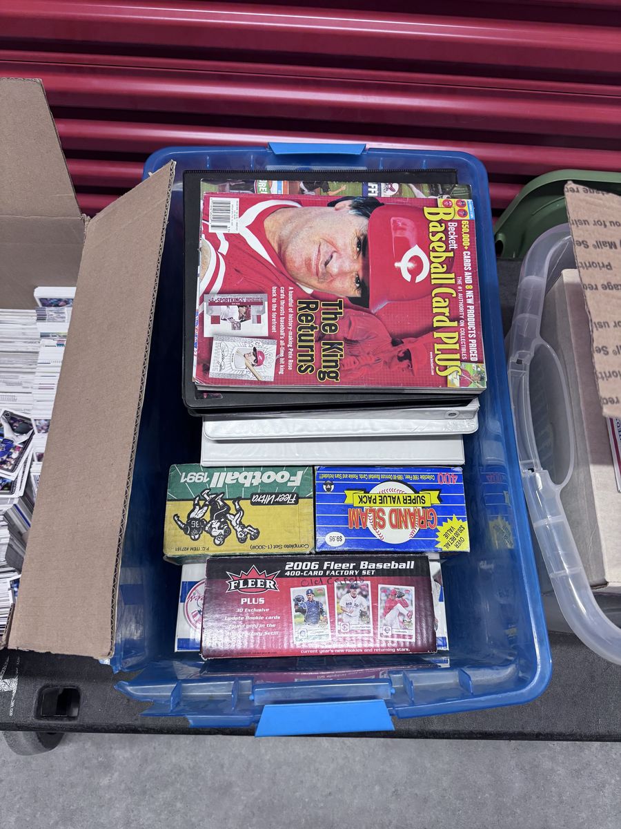 HUGE Sports Card Collection, See pictures
