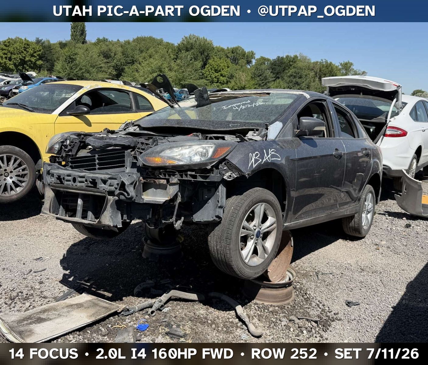 2014 Ford Focus Parts - UTPAP Ogden