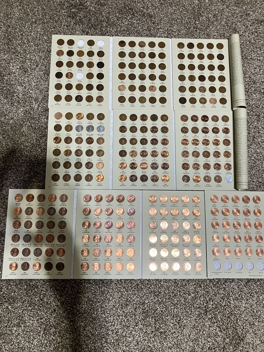 Lincoln Cent Set
