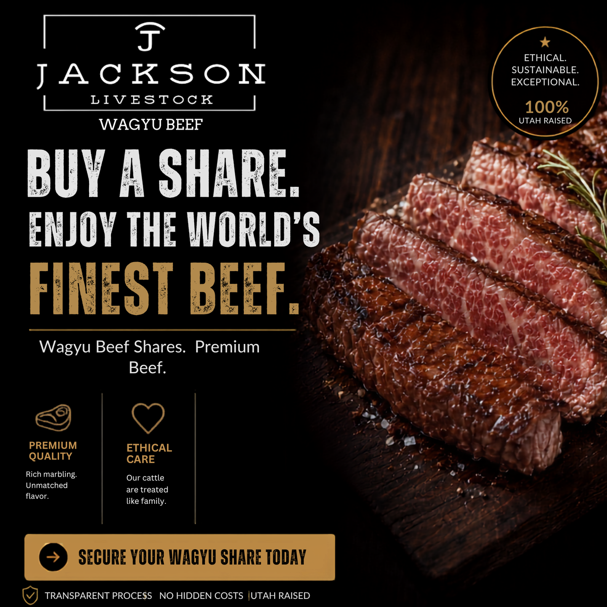Wagyu Beef Shares Available