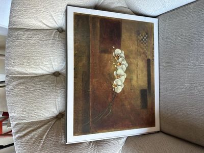 Set of 2 Framed Floral Wall Art Prints