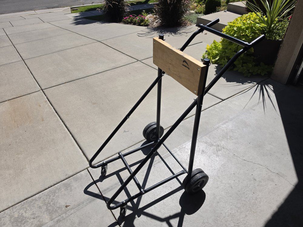 Outboard motor cart