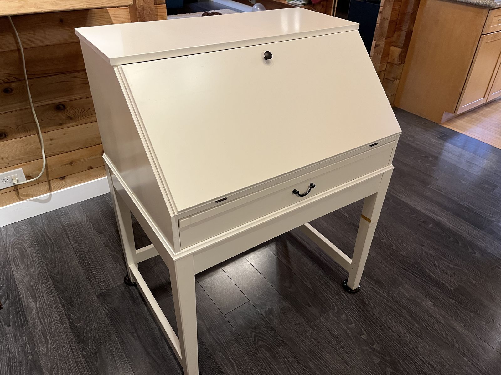 White Secretary Desk