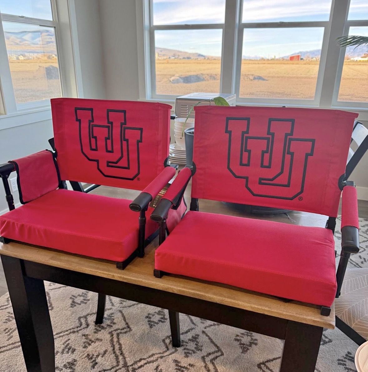 Utah Utes Padded Folding Stadium seats
