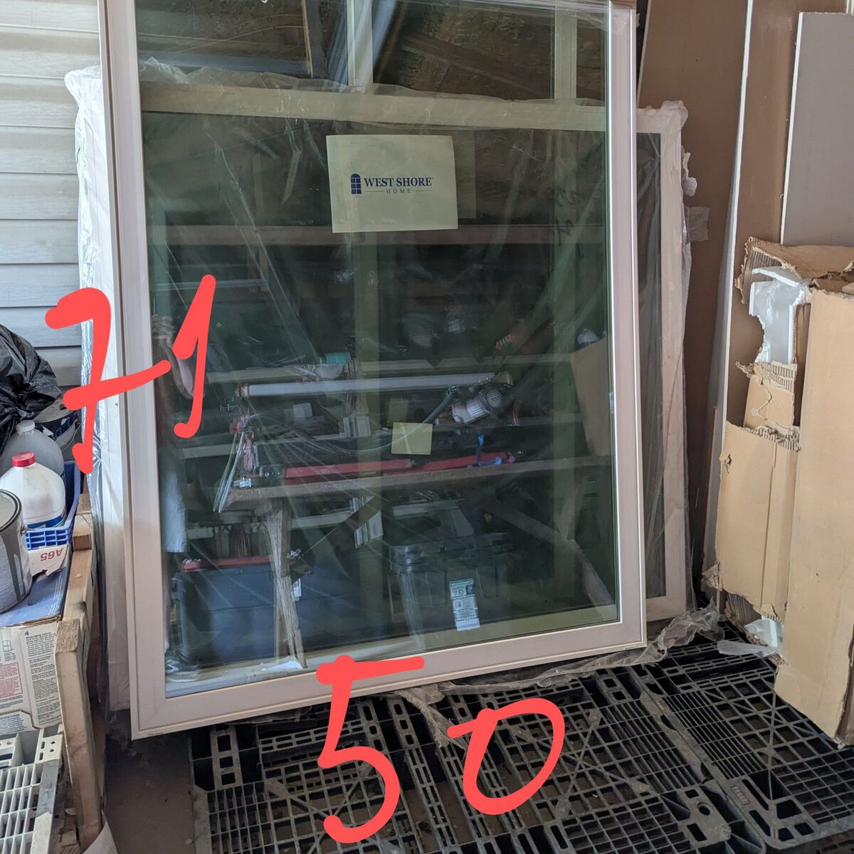 new 71x50 window