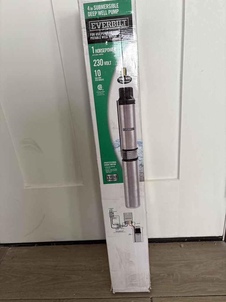 Submersible Deep Well Pump