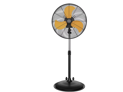New in Box 20" High Velocity Industrial Floor Fan with Wheels, pedestal fan