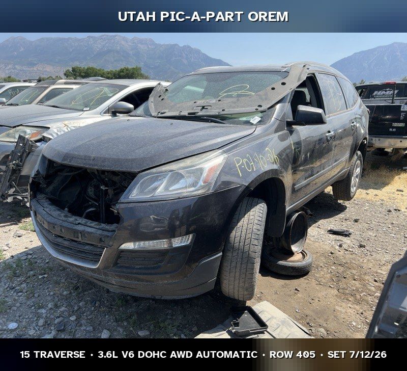 2015 Chevrolet Traverse Parts - UTPAP Orem