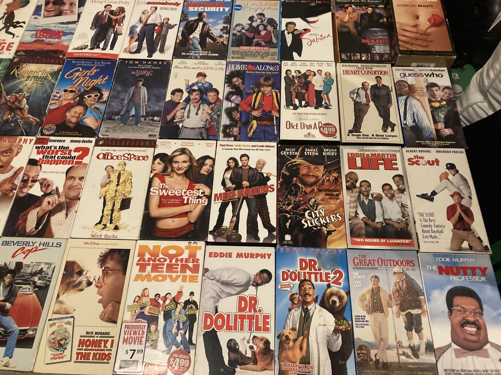 VHS 80s 90s Comedy Collection 68 Altogether