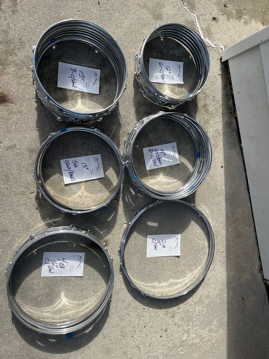 LUDWIG DRUM HOOPS/RINGS