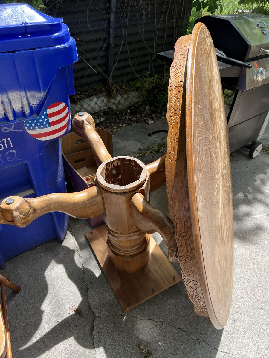 Wooden Malaysian table