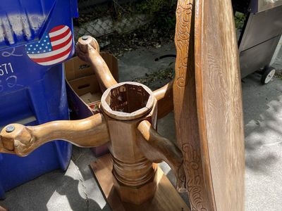 Wooden Malaysian table