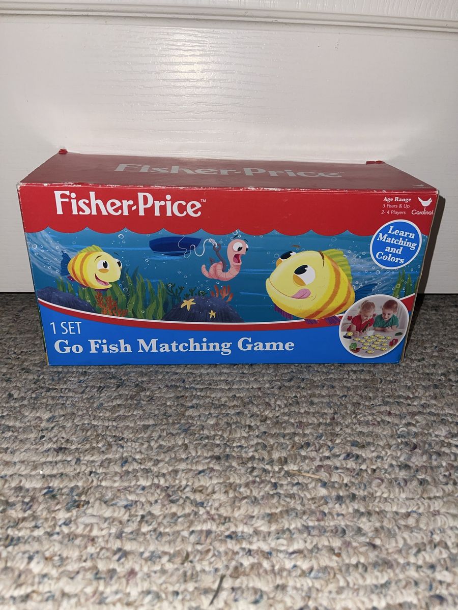 Vintage Fisher Price Go Fish! Game