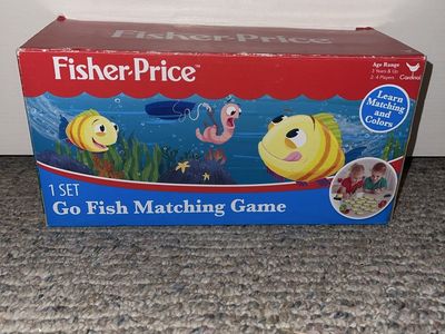 Vintage Fisher Price Go Fish! Game