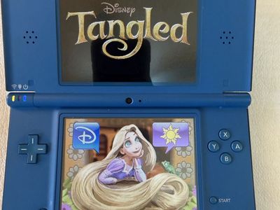 Nintendo DSi XL Blue Handheld Console comes with charger and Stylus and Brain age Art and Math game download to device.