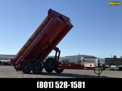 Southland Trailers 7x14 SL270 6" Tube Dump Trailer With Spare
