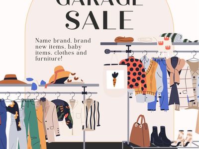 Summer Garage Sale - Name Brand, New & Used Items! Clothes, Baby Items, Furniture & More!