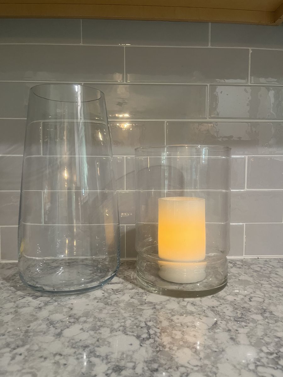 Glass jars
