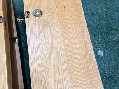 Custom solid oak cases (originally designed for guns)