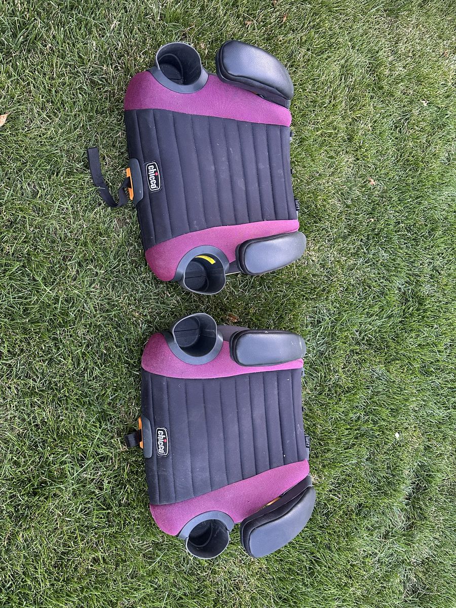 Chicco KidFit Zip Booster Car Seats (Pair)