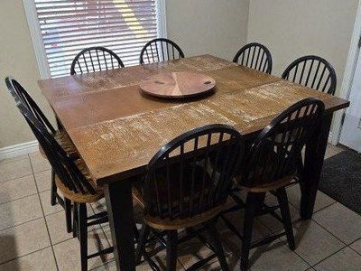 60" kitchen table with 8 chairs
