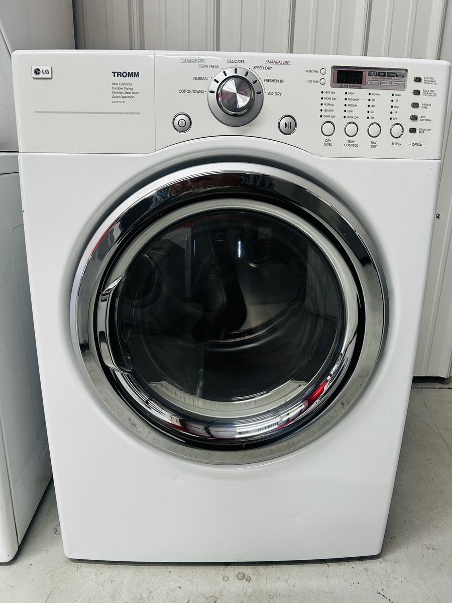 Lg Tromm Electric Front Load Dryer