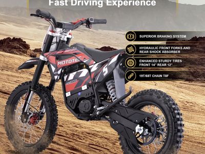 Mototec 60V 2000W Electric Dirt Bike